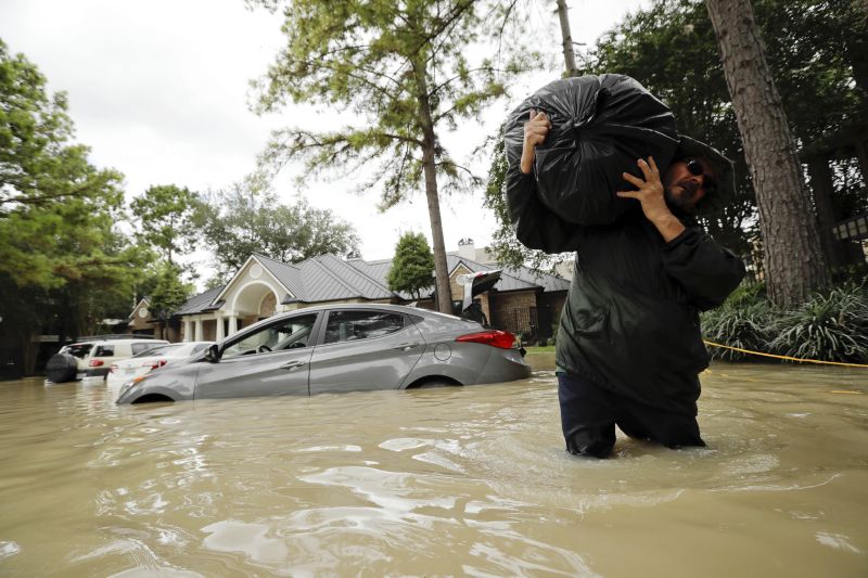 Zatopený  Houston.