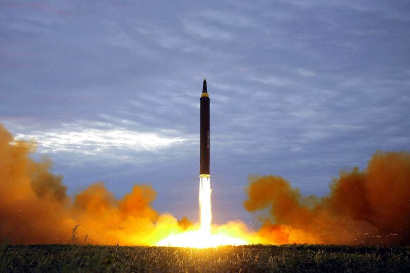 Severokorejská raketa (ilustrační foto).