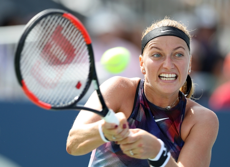 Petra Kvitová zatím může být se svým vystoupením na US Open spokojená.