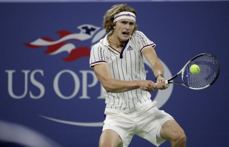 Německý favorit US Open ALexander Zverev.