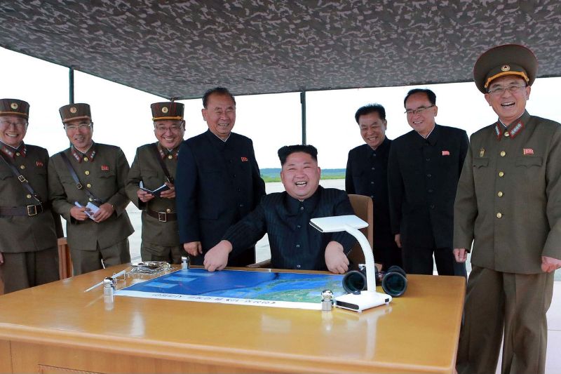 Severokorejský vůdce Kim Čong-un. Severokorejský vůdce Kim Čong-un.