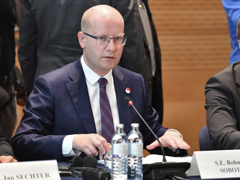 Premiér Bohuslav Sobotka.