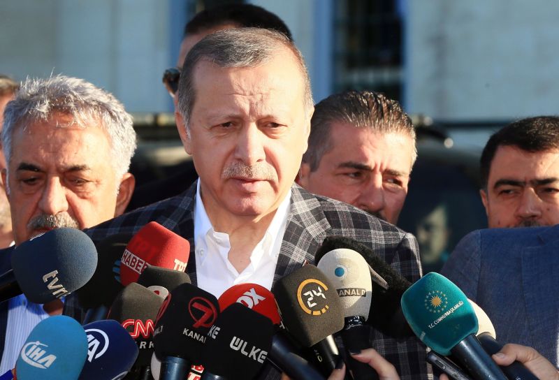 Turecký prezident Recep Tayyip Erdogan.