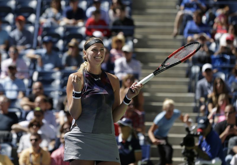 Tenistka Petra Kvitová postupuje na US Open dál. 
