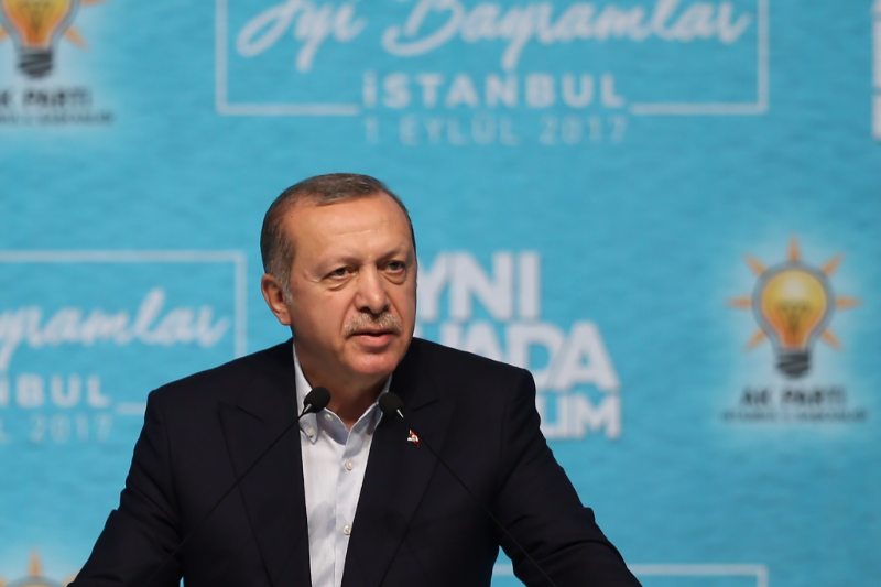 Recep Tayyip Erdogan.