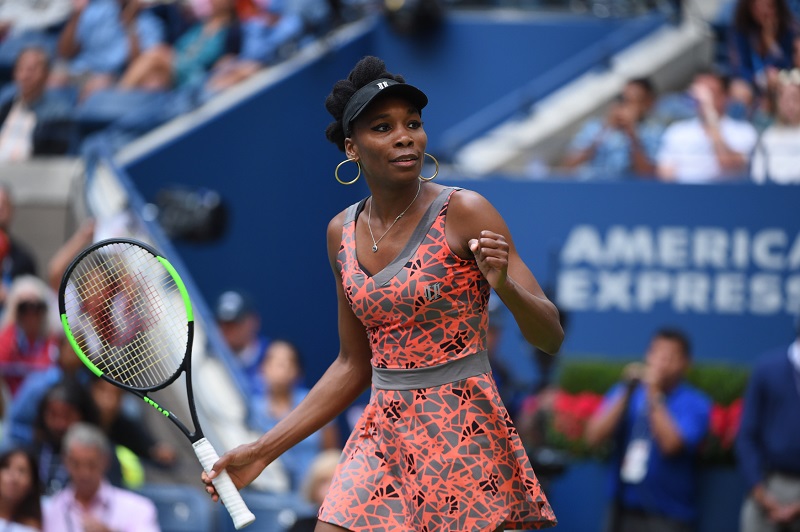 Tenistka Venus Williamsová. 
