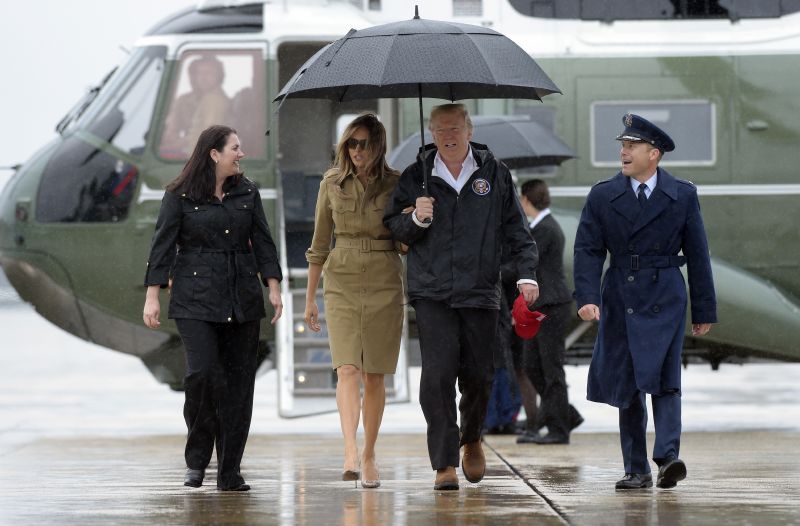 Donald Trump s manželkou Melanií. Donald Trump s manželkou Melanií.