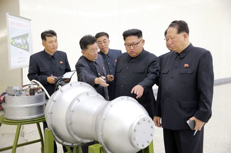 Severokorejský vůdce Kim Čong-un.