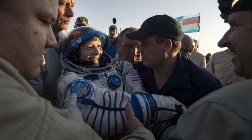Americká astronautka Peggy Whitsonová.