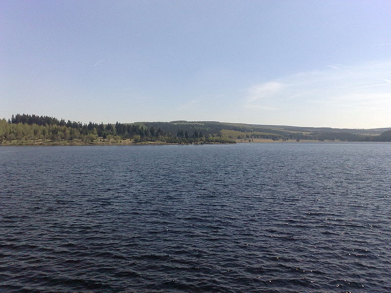 Flájská přehrada.