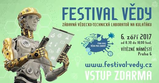 Pozvánka na Festival vědy.