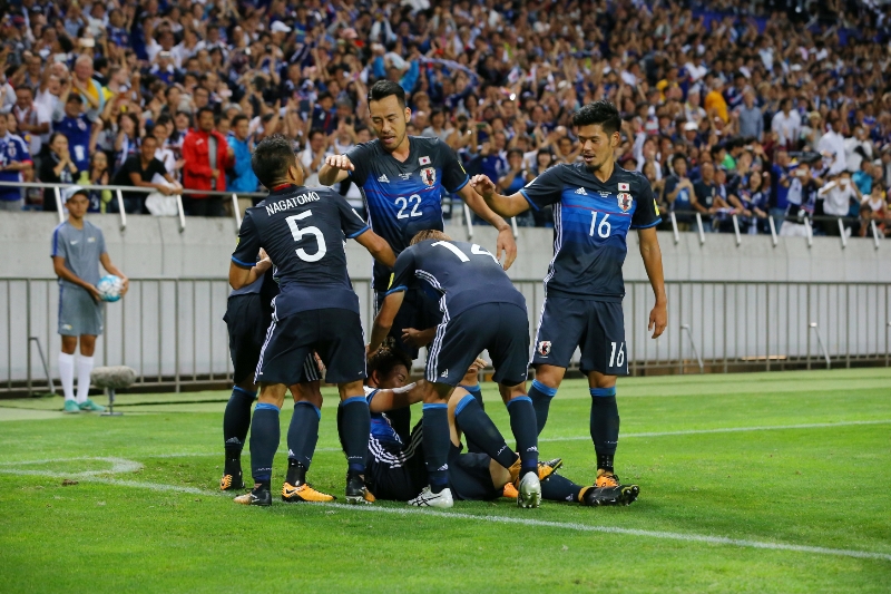 Japonští fotbalisté už mají postup na MS do Ruska jistý.