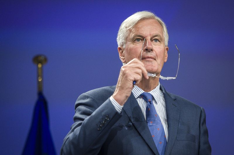 Unijní vyjednávač pro brexit Michel Barnier.