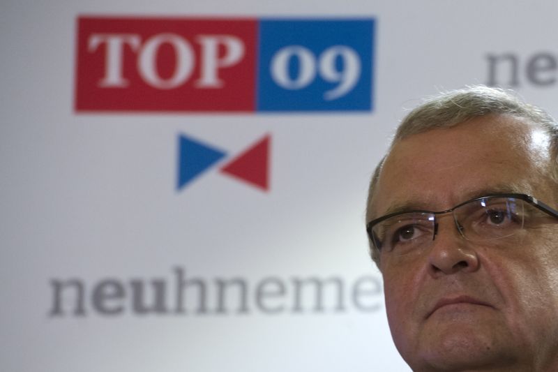 Předseda TOP 09 Miroslav Kalousek.