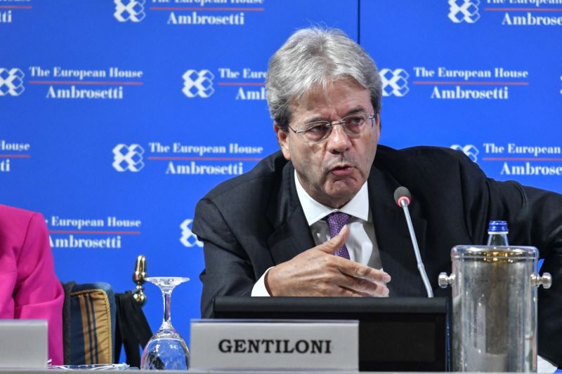 Italský premiér Paolo Gentiloni.