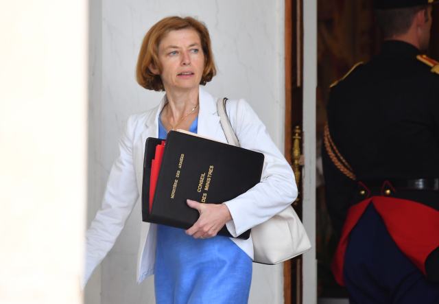 Francouzská ministryně obrany Florence Parlyová.