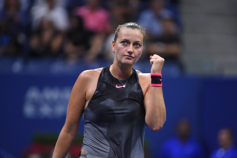 Petra Kvitová nešetřila radostnými gesty, nakonec ale Venus Williamsové podlehla.