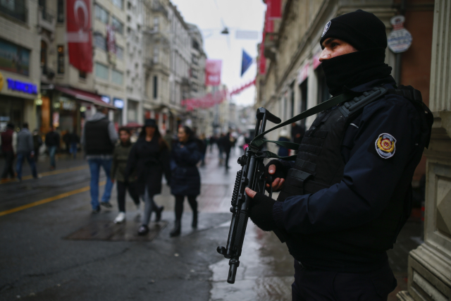 Turecká policie.