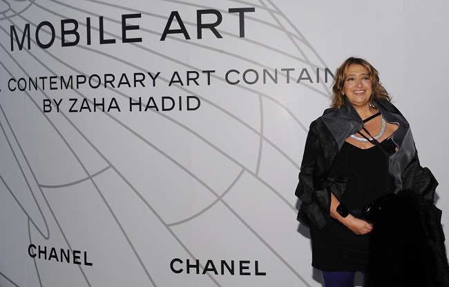 Slavná architektka Zaha Hadidová.