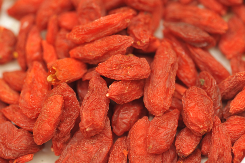 Sušené ovoce goji.