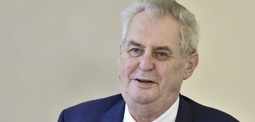 Prezident Miloš Zeman. Prezident Miloš Zeman.