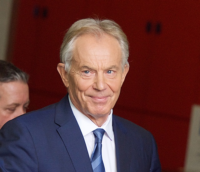 Tony Blair. 