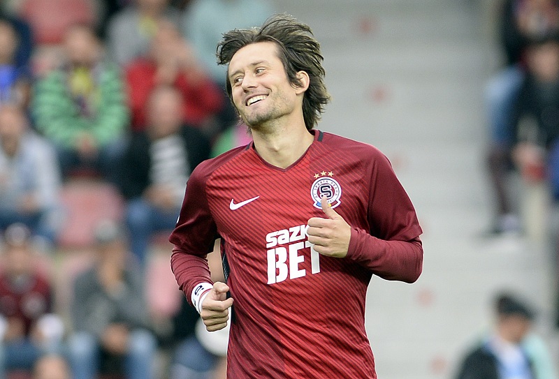 Fotbalista pražské Sparty Tomáš Rosický.
