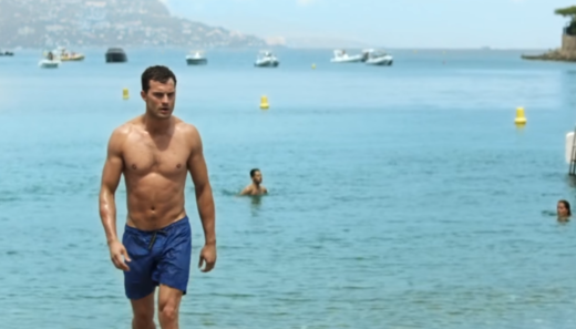 Christian Grey (Jamie Dornan).