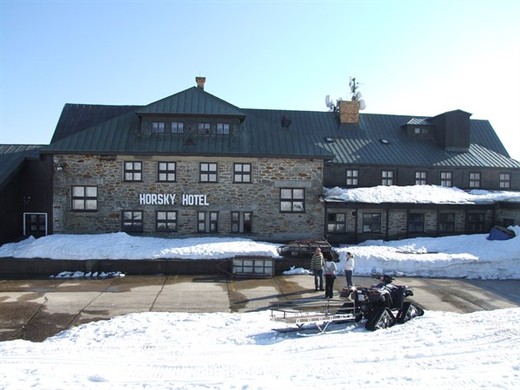 Horský hotel v Janských Lázních.