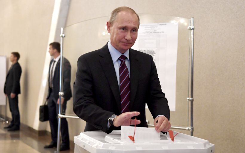 Ruský prezident Vladimír Putin.