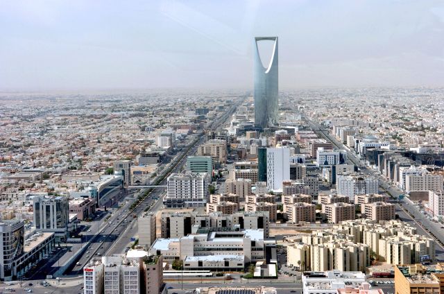Město Rijád, Saudská Arábie. Město Rijád, Saudská Arábie.