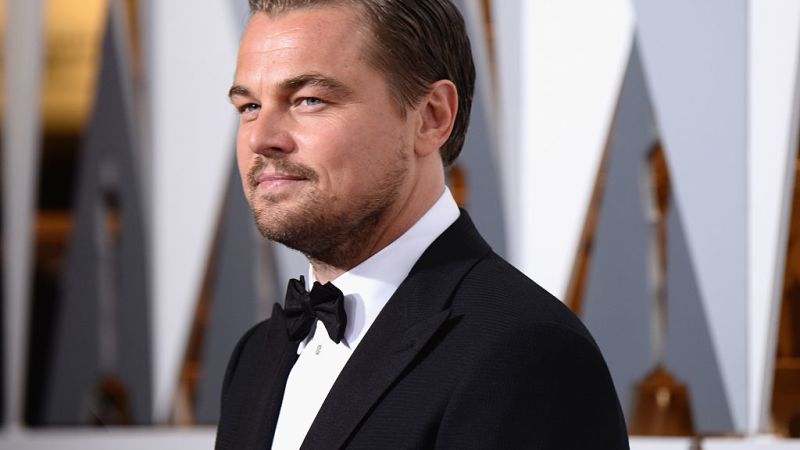 Hollywoodský herec Leonardo DiCaprio. 