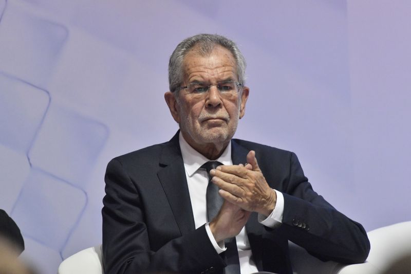 Rakouský prezident Alexander van der Bellen.