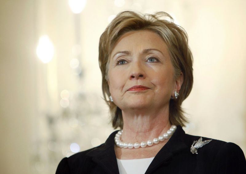 Hillary Clintonová.