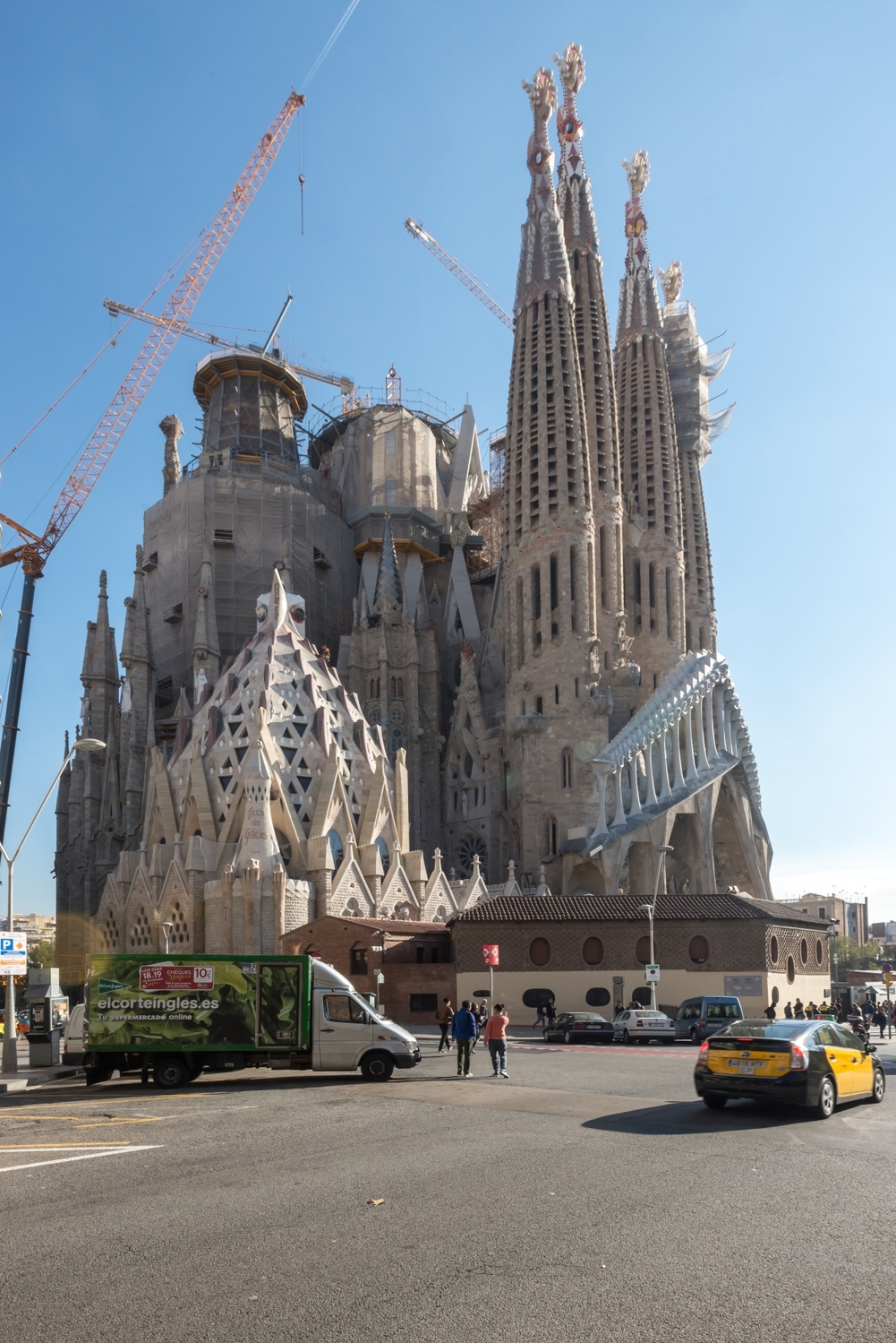 Chrám Sagrada Família.
