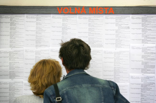 V České republice se zaměstnanost zvýšila o 0,4 procenta.