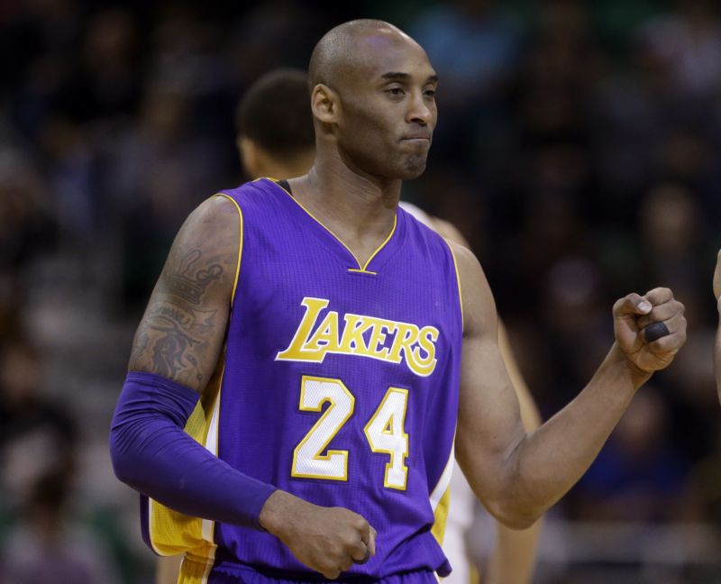 Legendární basketbalista Los Angeles Kobe Bryant.