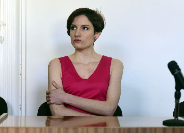 Aktivistka Kateřina Krejčová.