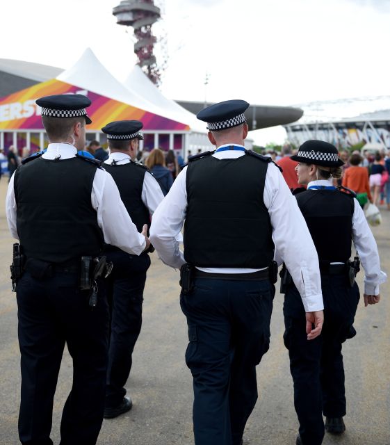 Britská policie.
