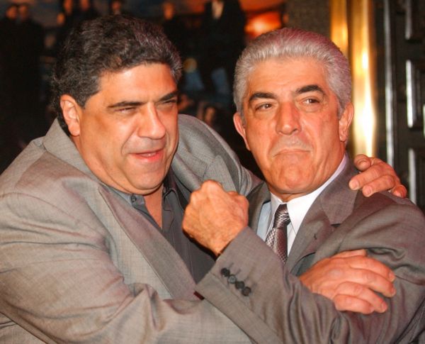 Herci Vincent Pastore (nalevo) a Frank Vincent (vpravo). 