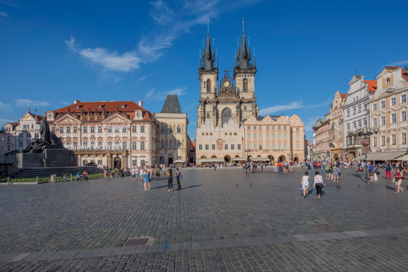 Staroměstské náměstí v Praze.