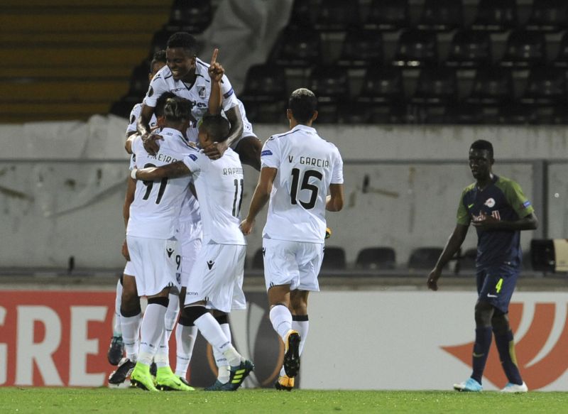 Guimaraes se Salcburkem remizoval 1:1. Guimaraes se Salcburkem remizoval 1:1.