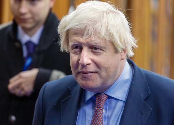 Miinistr zahraničí Boris Johnson.