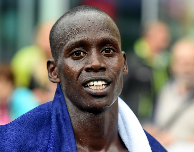 Maratonec Barselius Kipyego v Ústí nad Labem.