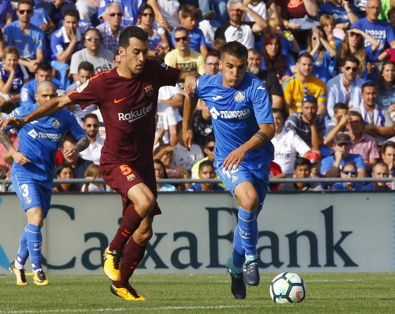 Fotbalisté Barcelony zvítězili na hřišti Getafe.