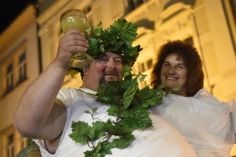 Znojemské vinobraní, největší tuzemský svátek vína.