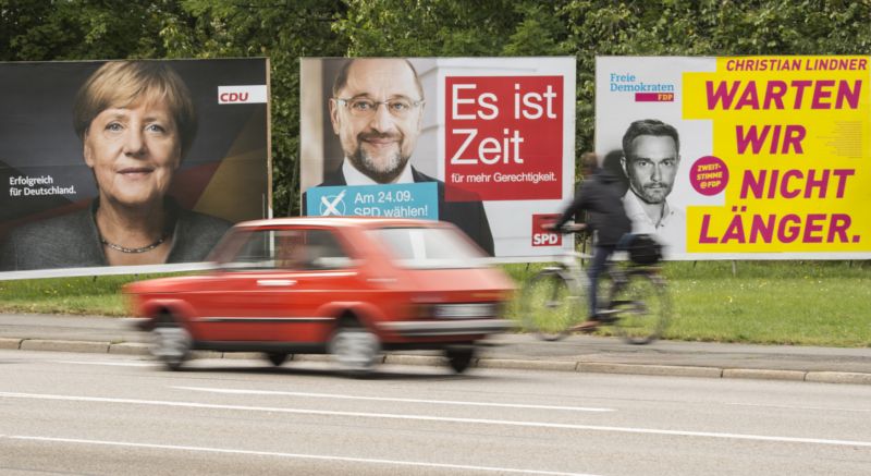 Volby v Německu. 