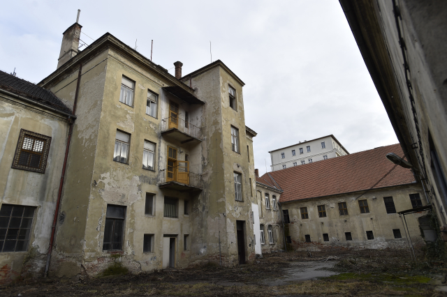 Bývalá věznice v brněnské ulici Cejl.