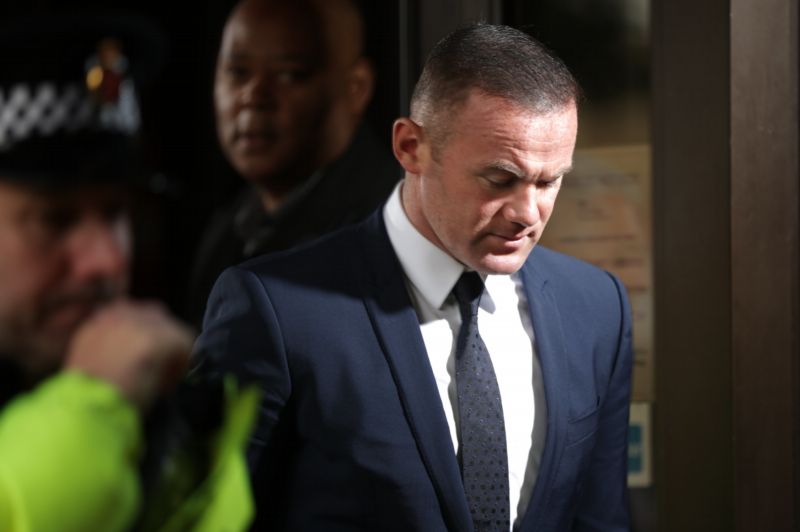 Wayne Rooney od soudu odešel s dvouletým zákazem řízení.