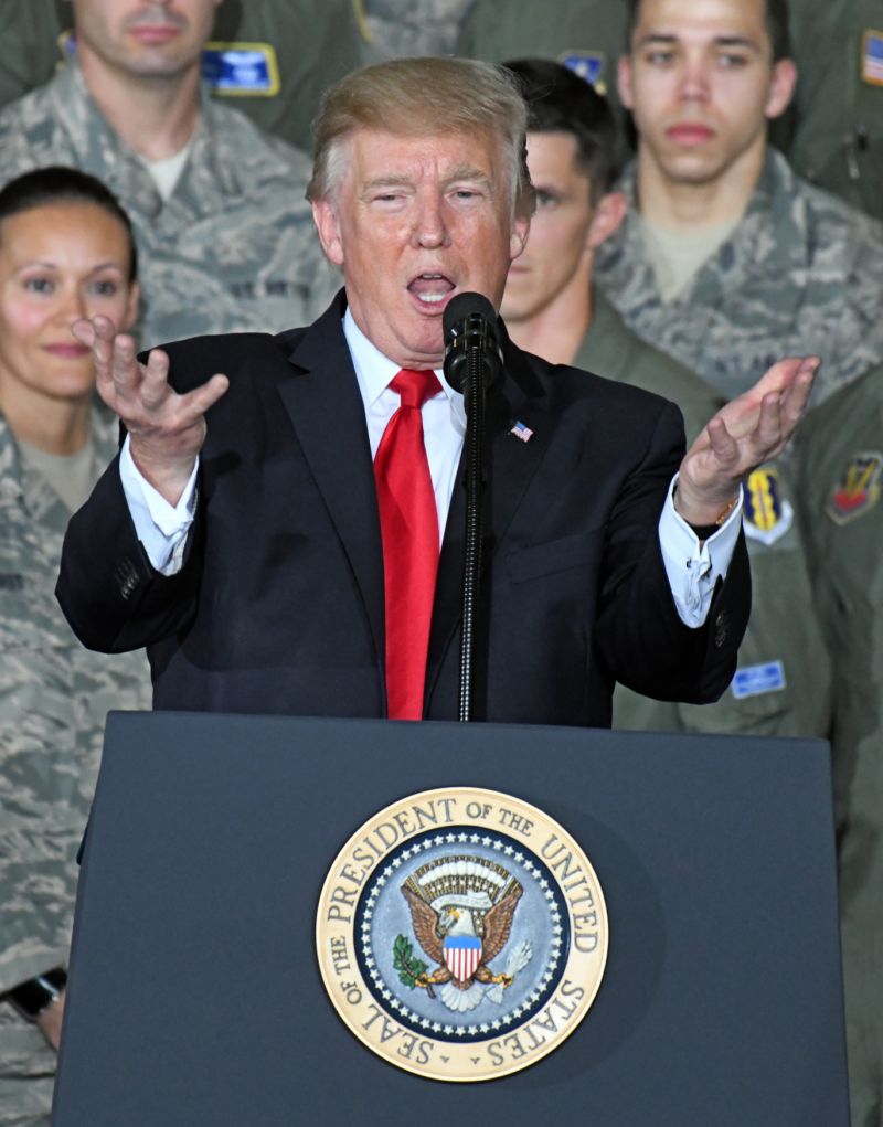 Prezident Donald Trump. Prezident Donald Trump.
